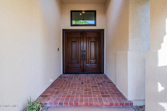 view of property entrance