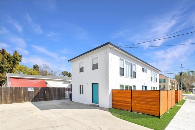 exterior space with a patio area