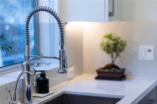 interior details with sink