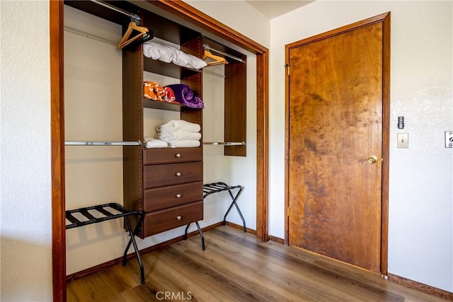 view of closet