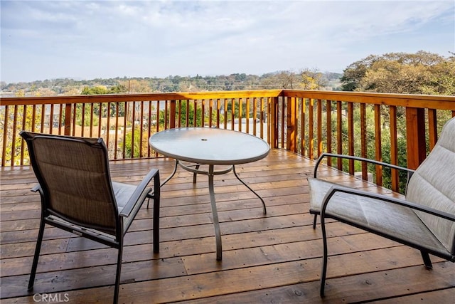 view of deck