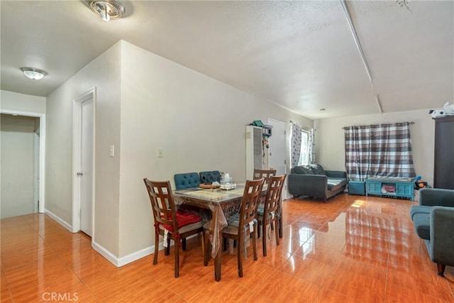 dining area featuring tile patterned floors