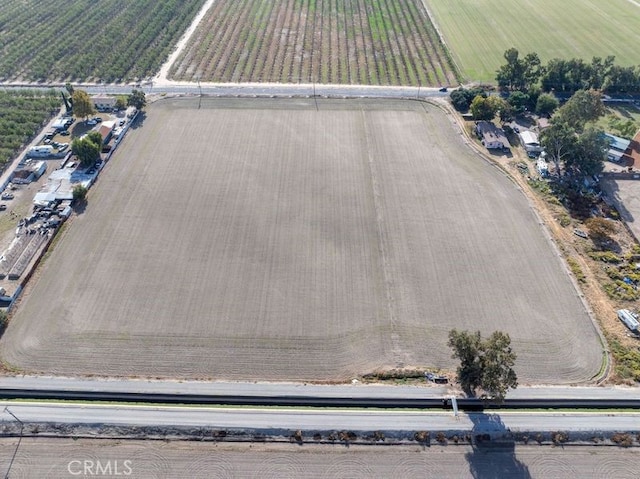 drone / aerial view featuring a rural view