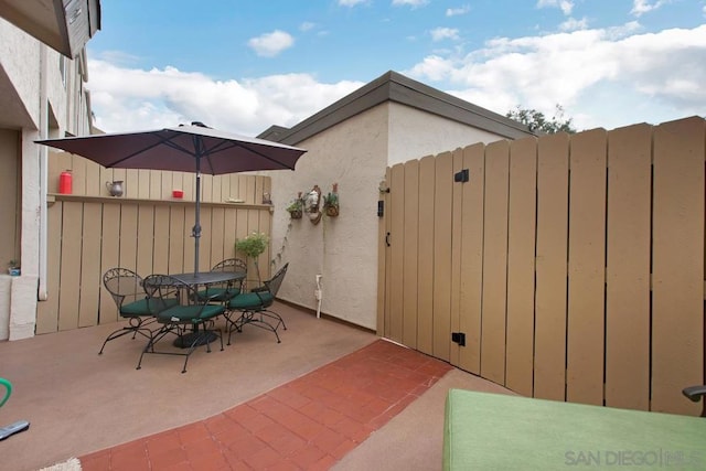 view of patio / terrace