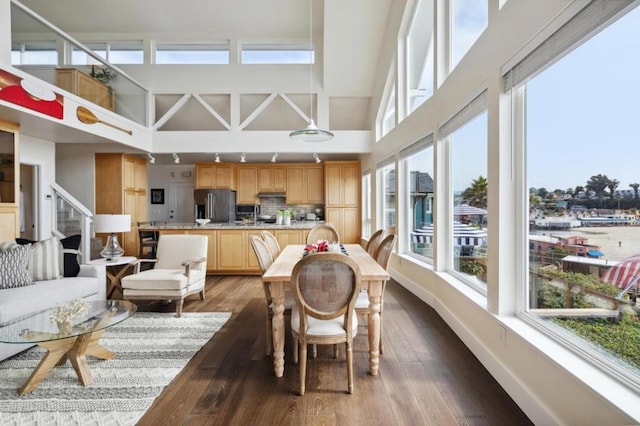 sunroom featuring a wealth of natural light