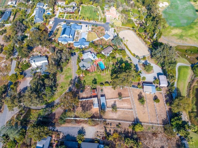 623 Quail Gardens Ln, Encinitas, CA 92024 - birds eye view of property featuring golf course view and a residential view