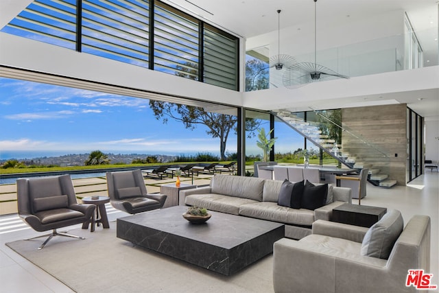 view of patio / terrace featuring an outdoor hangout area