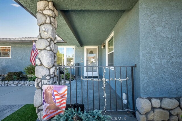 view of entrance to property