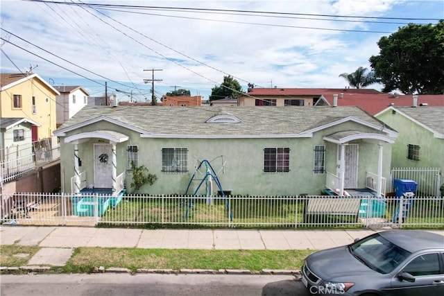 view of bungalow