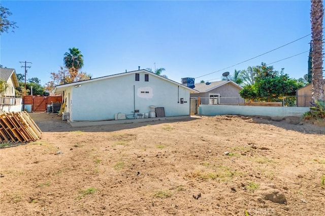 view of rear view of property