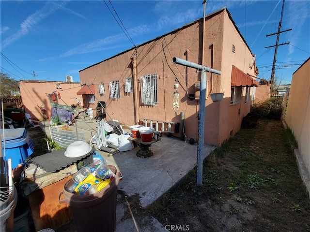 view of rear view of property