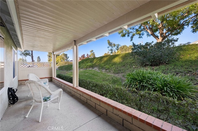 view of patio / terrace