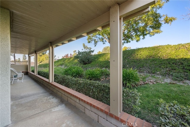 view of patio