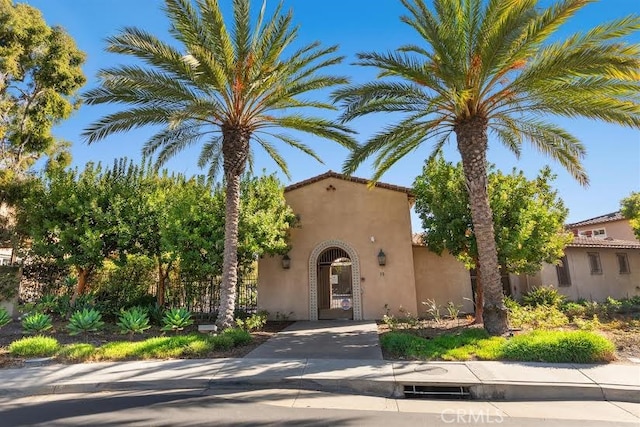 view of mediterranean / spanish-style house