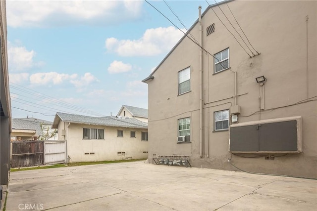 rear view of house featuring a patio area