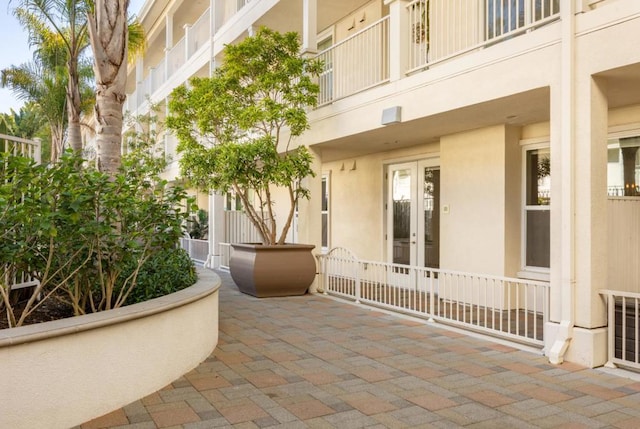 view of patio / terrace with french doors