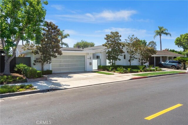 ranch-style home with a garage