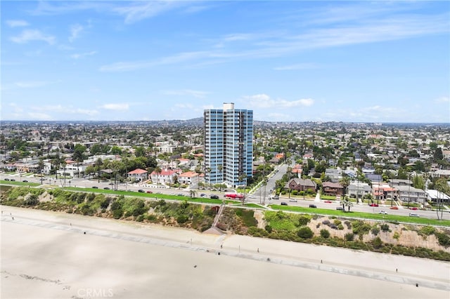 bird's eye view featuring a view of city