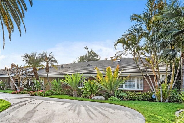 10371 Balliet Dr, Villa Park, CA 92861 - view of front of home with a front yard