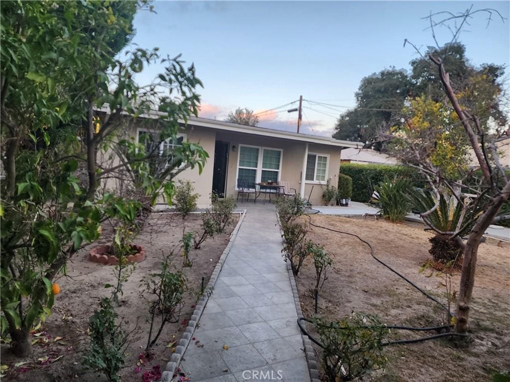 view of ranch-style home