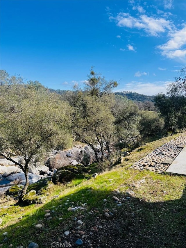 view of mountain feature