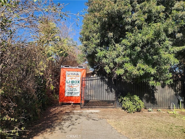 view of gate