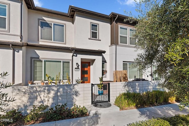 view of townhome / multi-family property