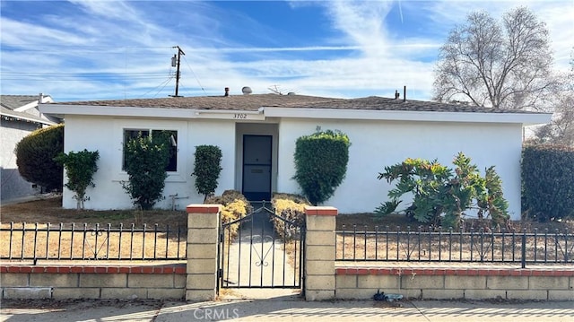 view of ranch-style house