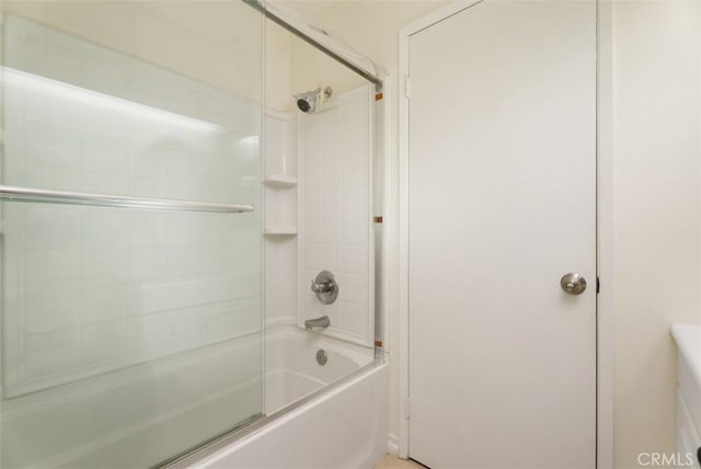 bathroom with shower / bathtub combination