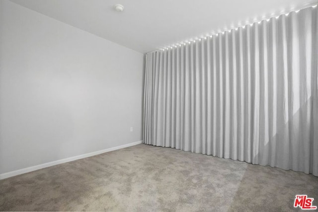 empty room with light carpet