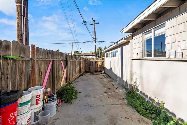 exterior space with a patio area