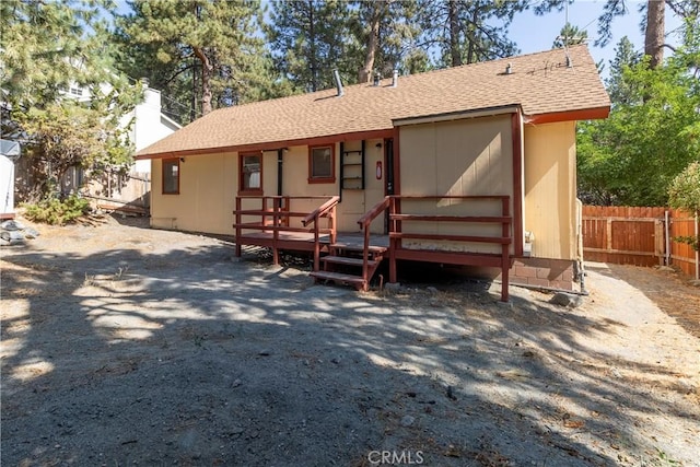 view of back of house