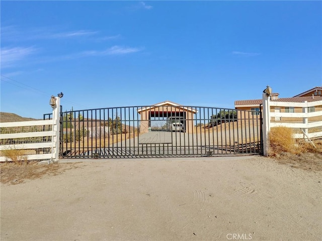 view of gate