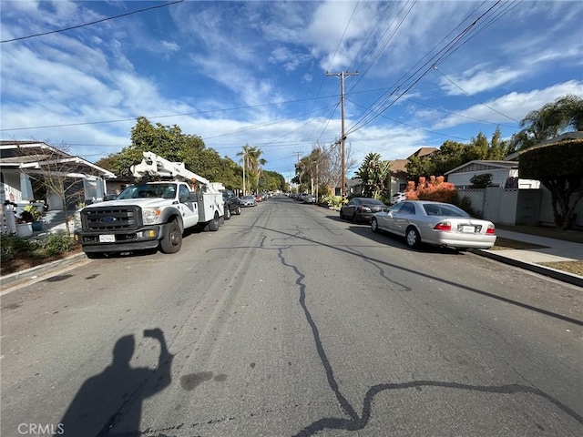 view of street