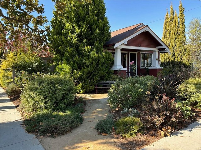 view of craftsman inspired home