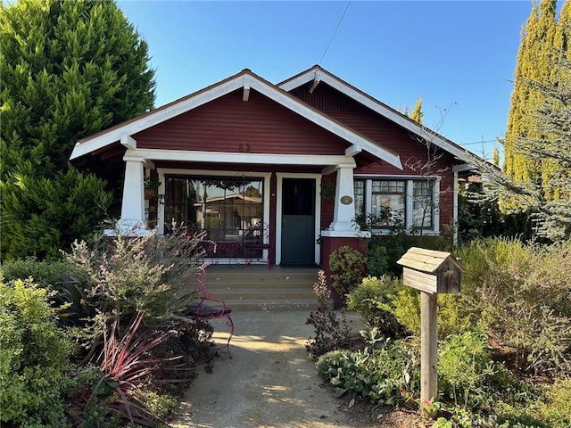 view of front of house