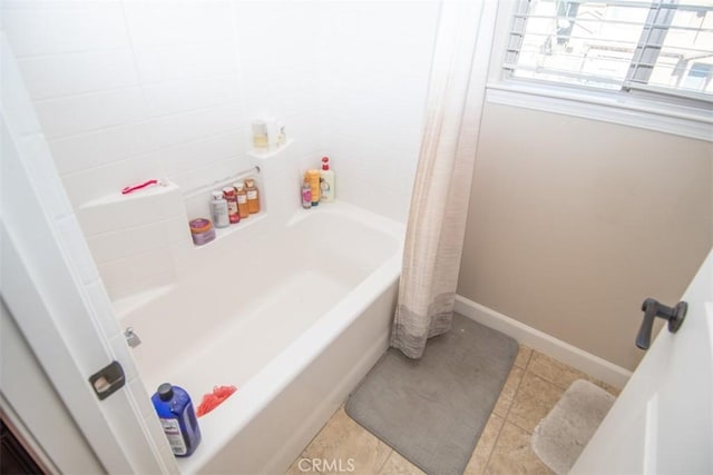 bathroom featuring tile patterned floors