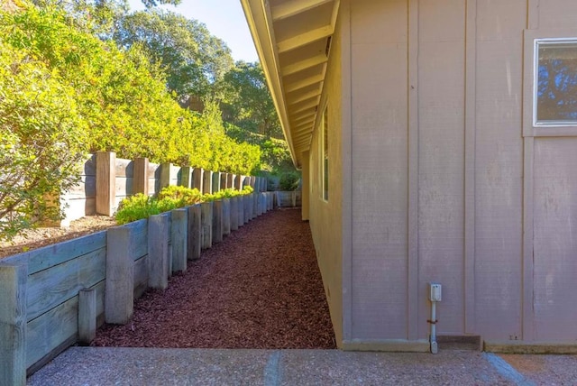 view of home's exterior