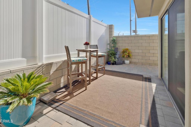 view of patio / terrace