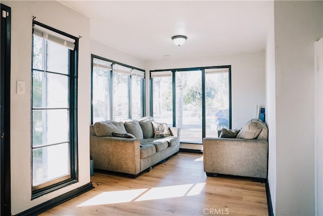 sunroom / solarium with plenty of natural light