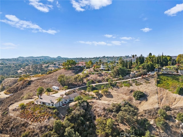 2240 Aqua Hill Rd, Fallbrook, CA 92028 - view from above of property featuring a mountain backdrop