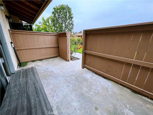 view of patio