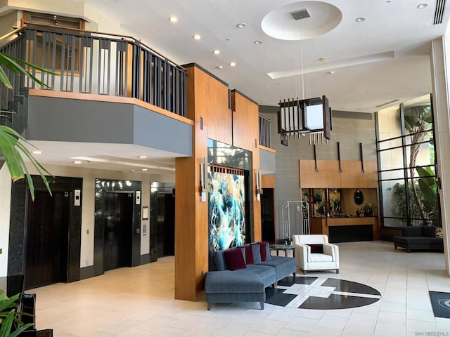 view of community lobby