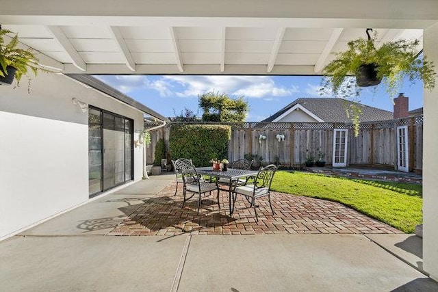 view of patio / terrace