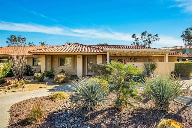 view of ranch-style house