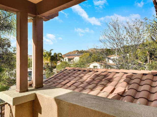 view of patio / terrace featuring a balcony