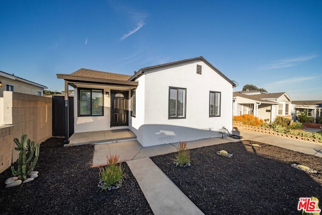 view of rear view of house