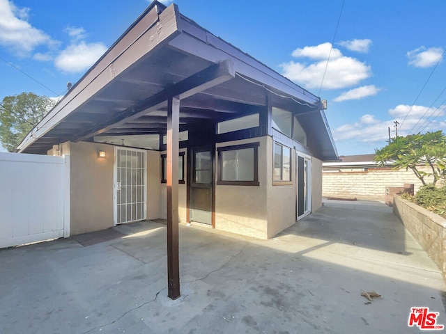 view of patio / terrace