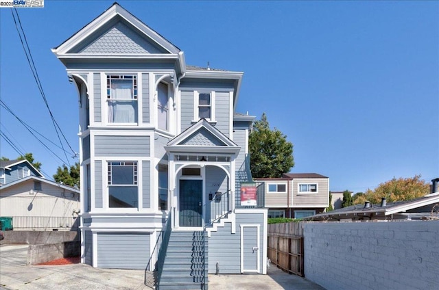 view of victorian-style house