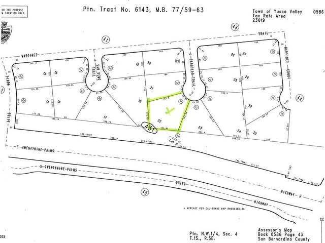 0 Cardillo Trl, Yucca Valley CA, 92284 land for sale